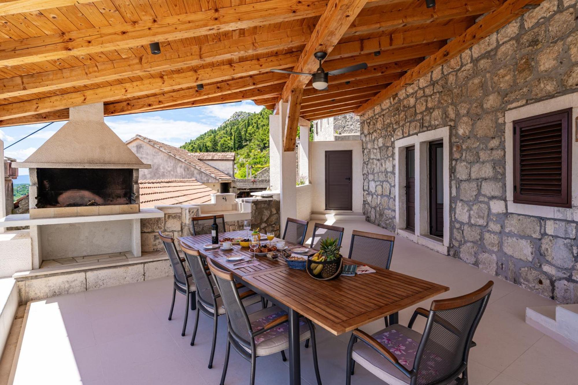Private Pool Villa - Meditteranean Peace Слано Екстер'єр фото