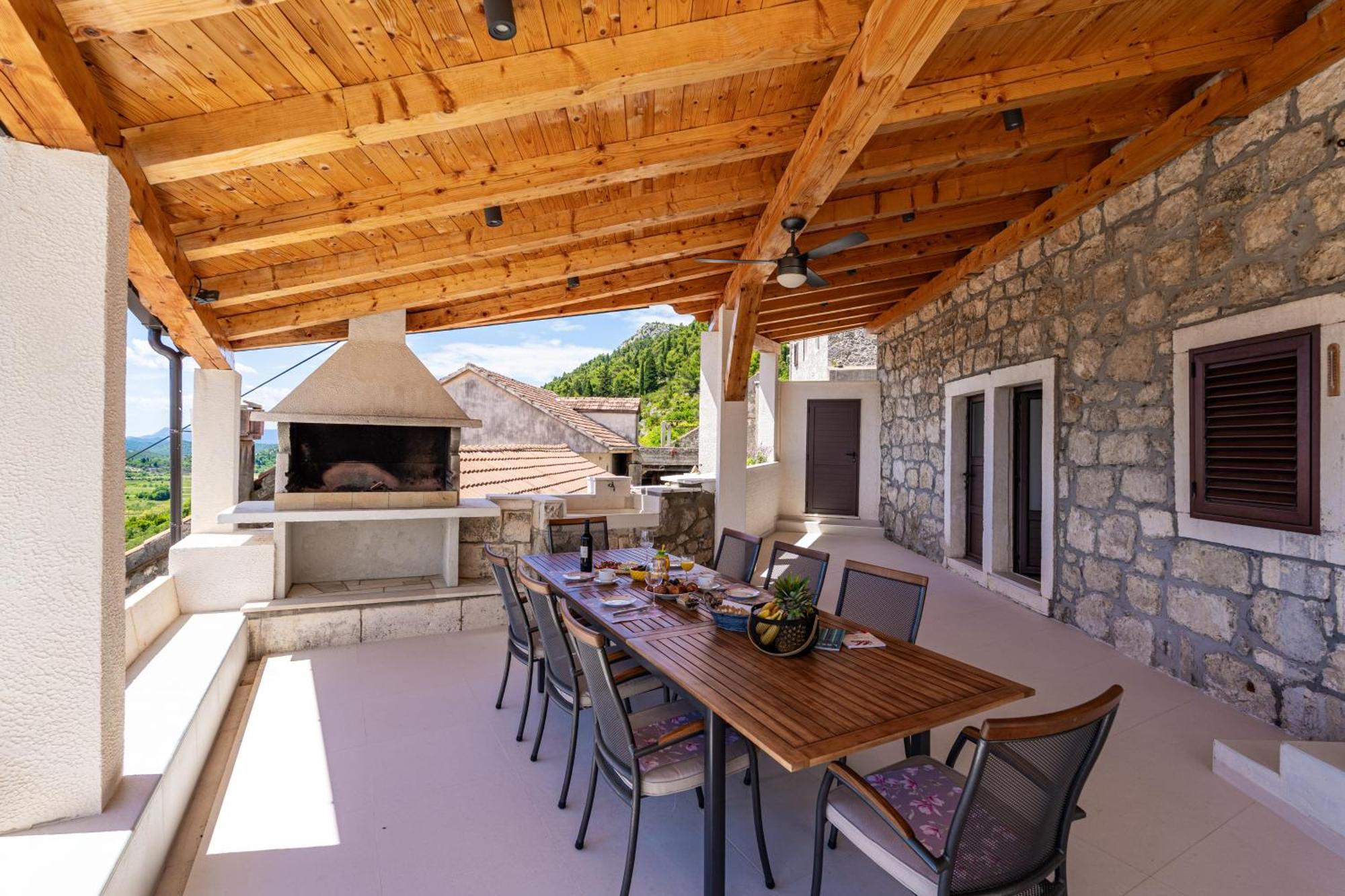 Private Pool Villa - Meditteranean Peace Слано Екстер'єр фото