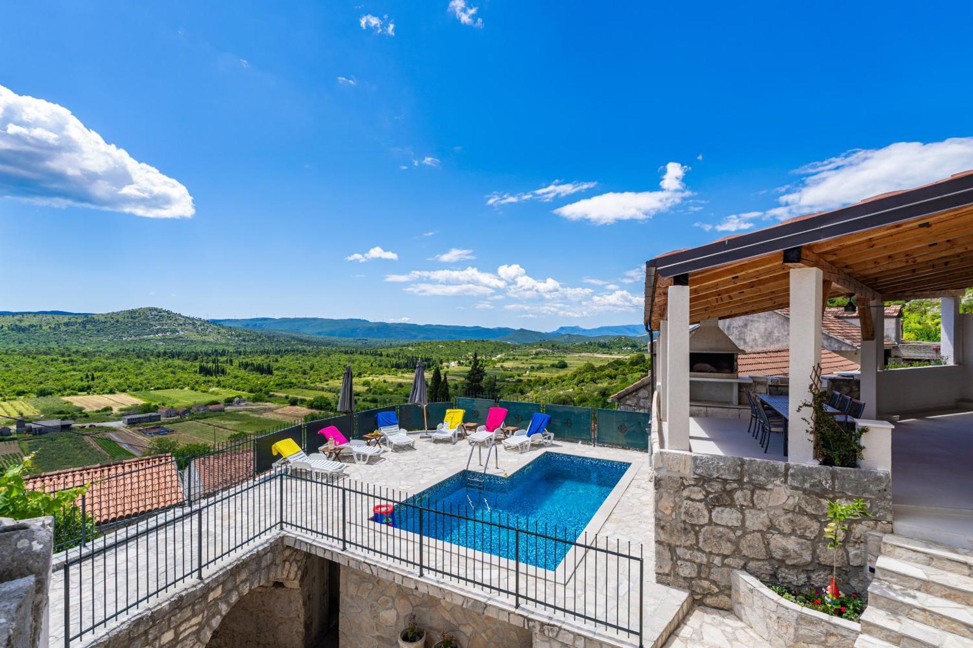 Private Pool Villa - Meditteranean Peace Слано Екстер'єр фото